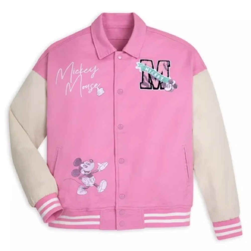 NWT Disney Her Universe Pink Mickey Mouse Jacket